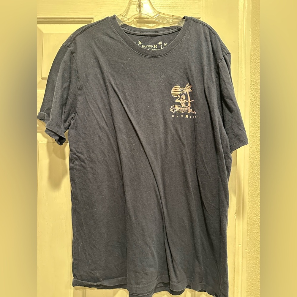 Hurley Blue Short Sleeve 5/$20